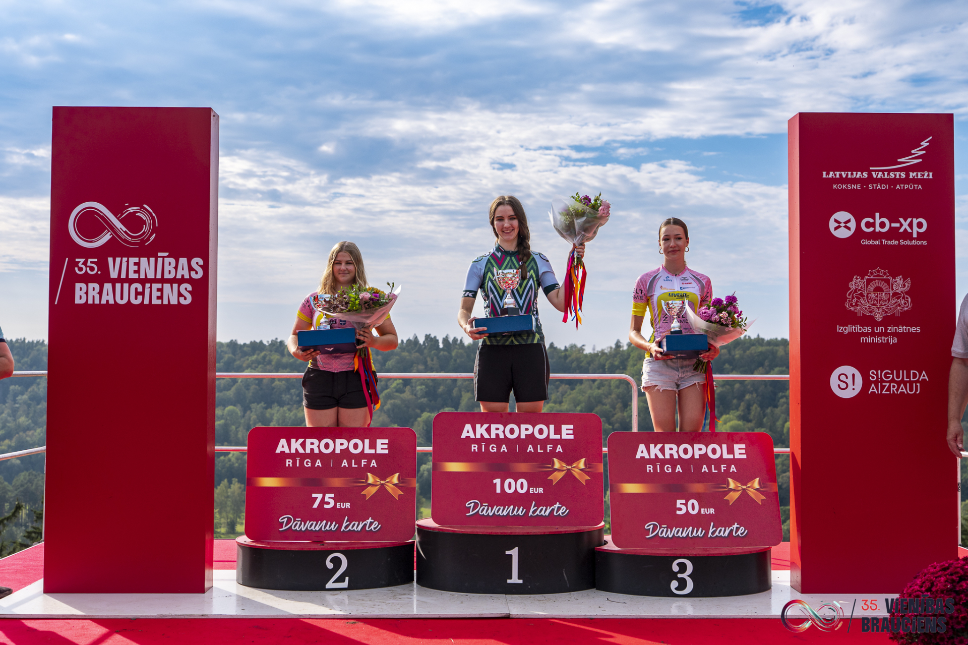 Latvian Cyclists Unity Ride