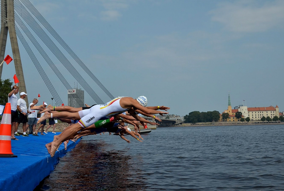 Puchar Europy juniorów w triathlonie Ryga