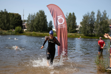 Aluksne Lake Swim