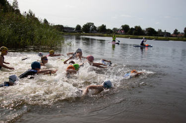 Aluksne Lake Swim