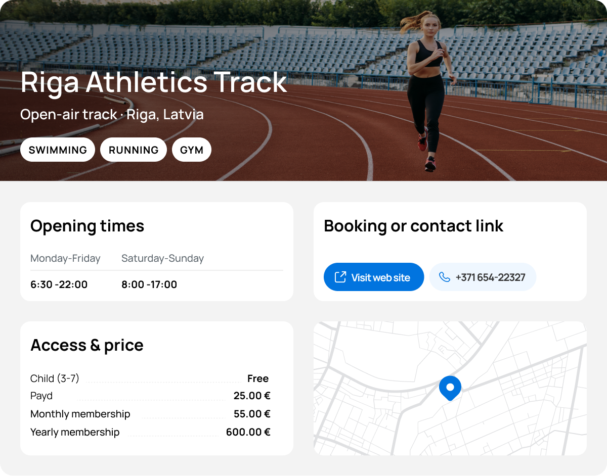 What Your Facility Page <span>Can Show</span>