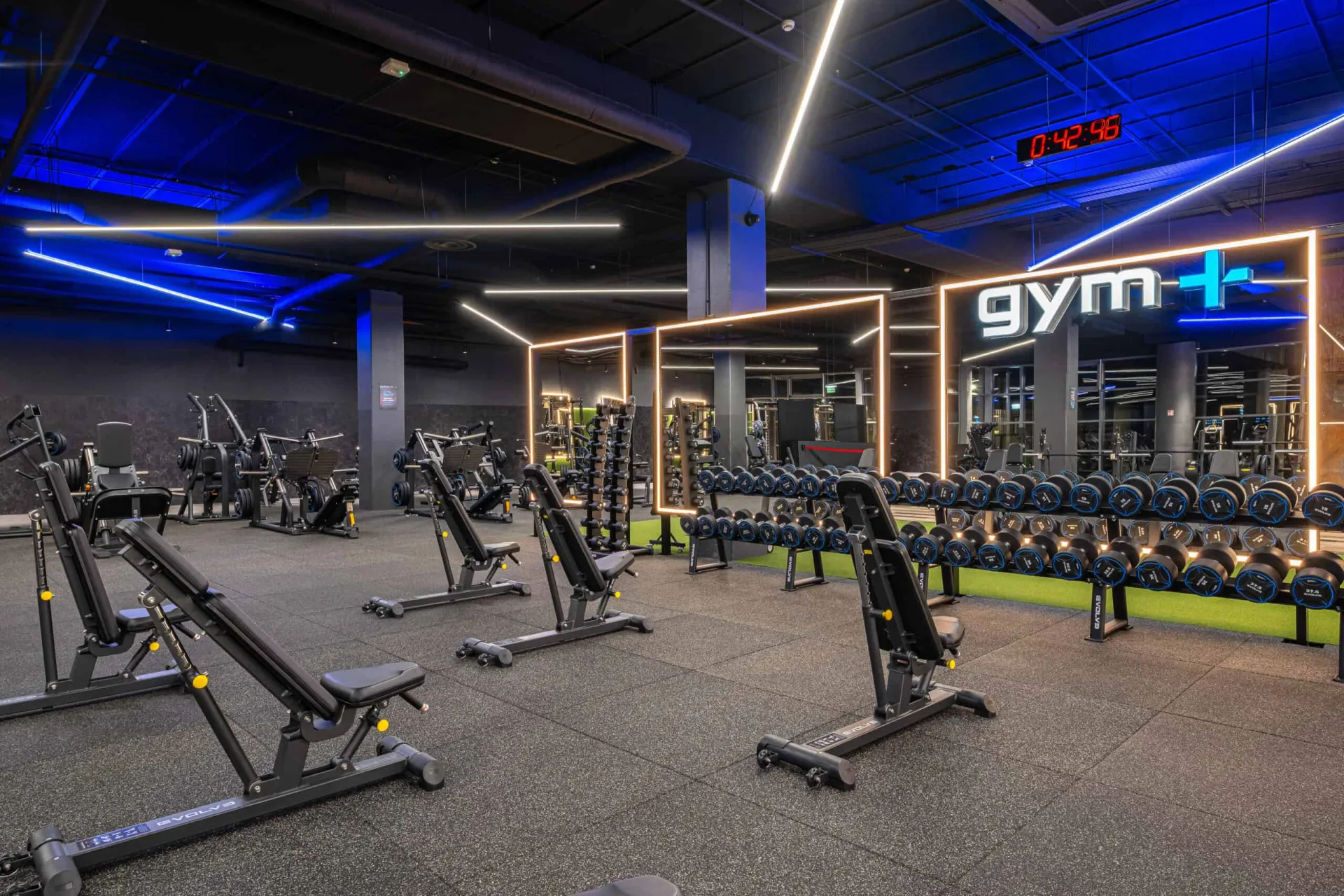 Gym+ Ozo g. 18 Vilniuje