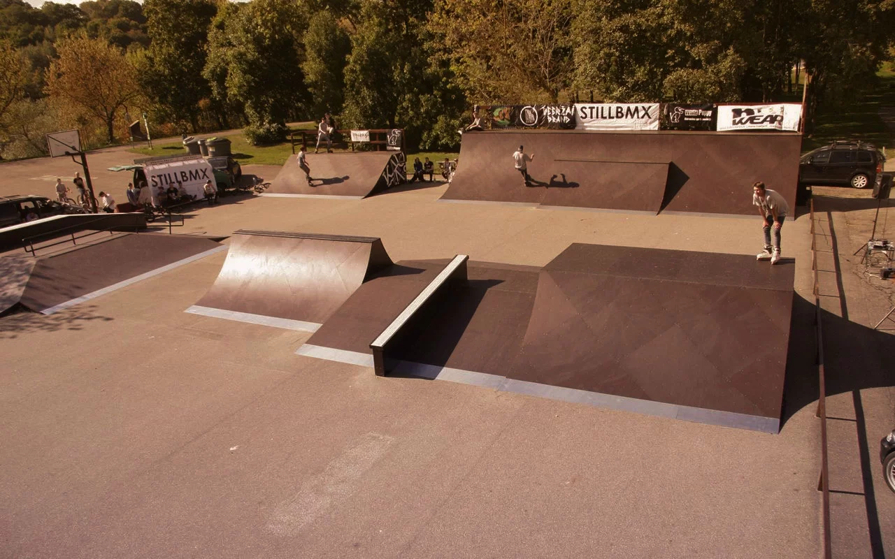 Santakos-Skatepark in Kaunas