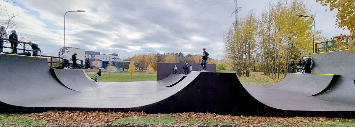 Šeškinė Skate, Roller and BMX Park in Vilnius