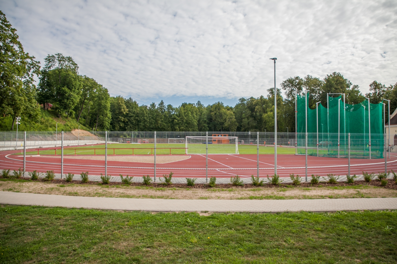 Stade du parc du château de Krāslava