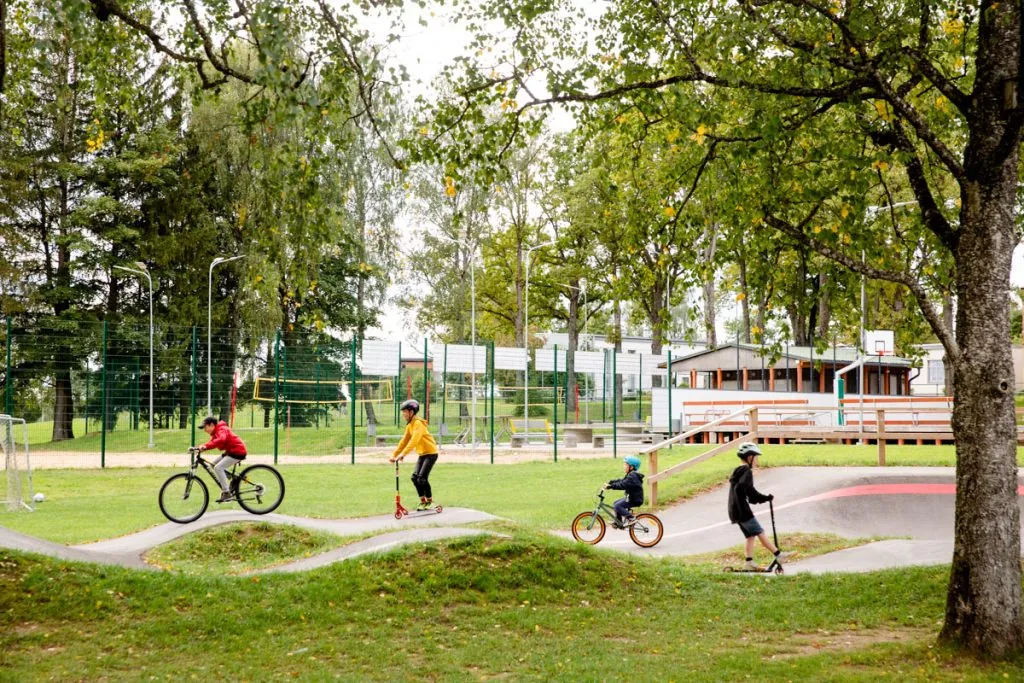 Sporta birzīte Multisport Area in Priekuļi
