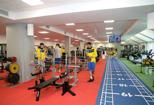 Salle d’athlétisme de la halle de basket OC Ventspils