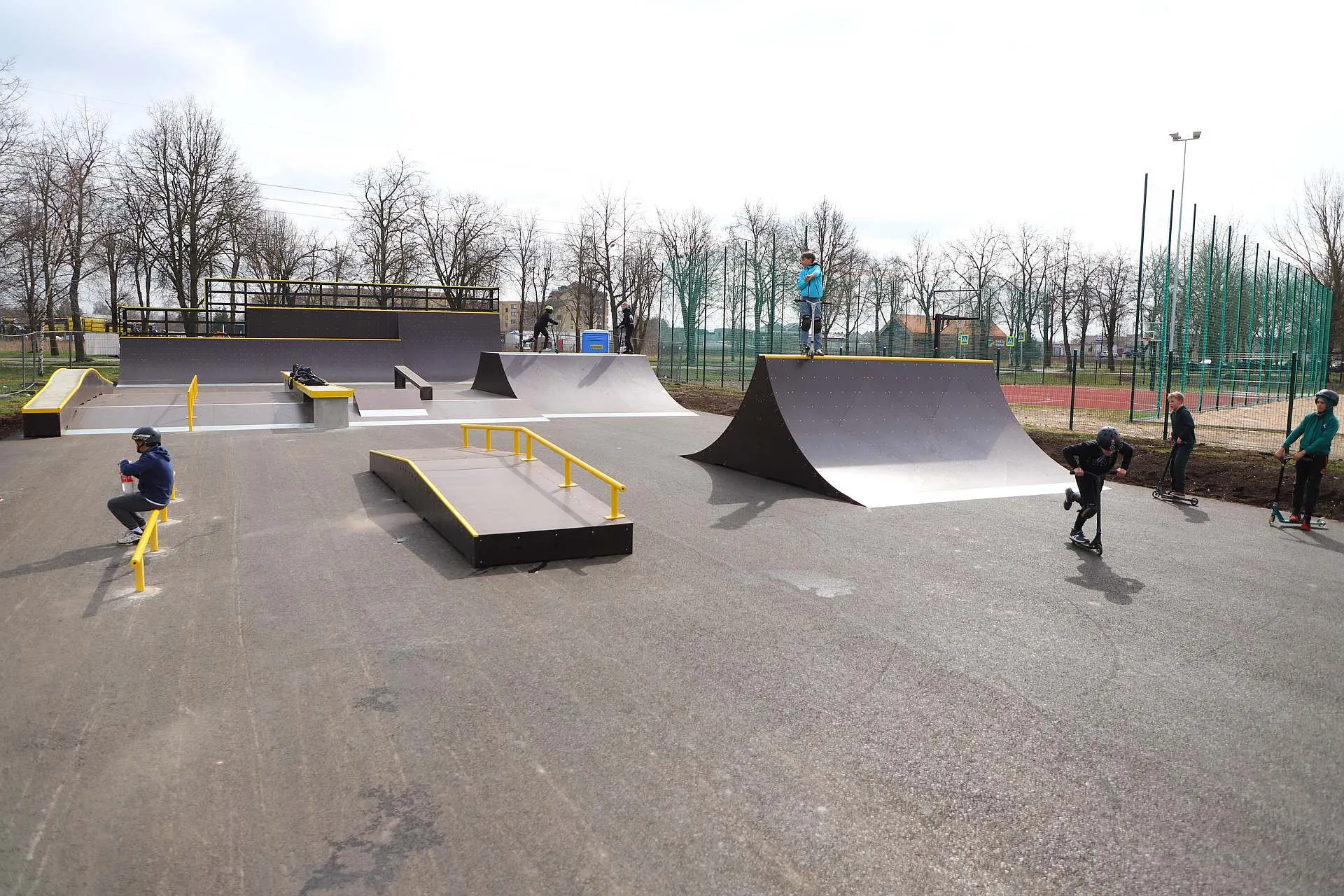 Skatepark w Szawlach