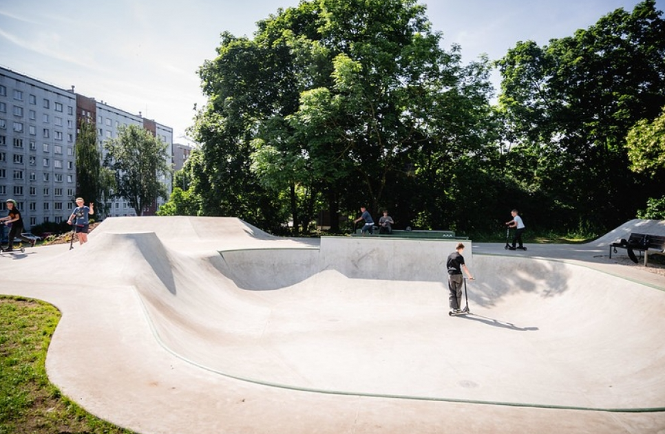 Vecmīlgrāvis Skatepark Riga