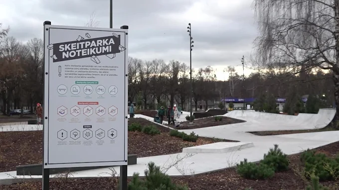 Zemgale Suburb Skatepark in Riga