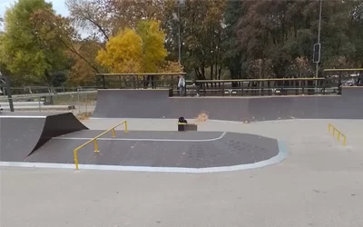 Santakos Skatepark in Kaunas