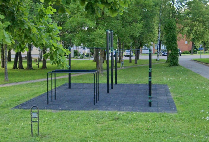 Espace de street workout à Subačius
