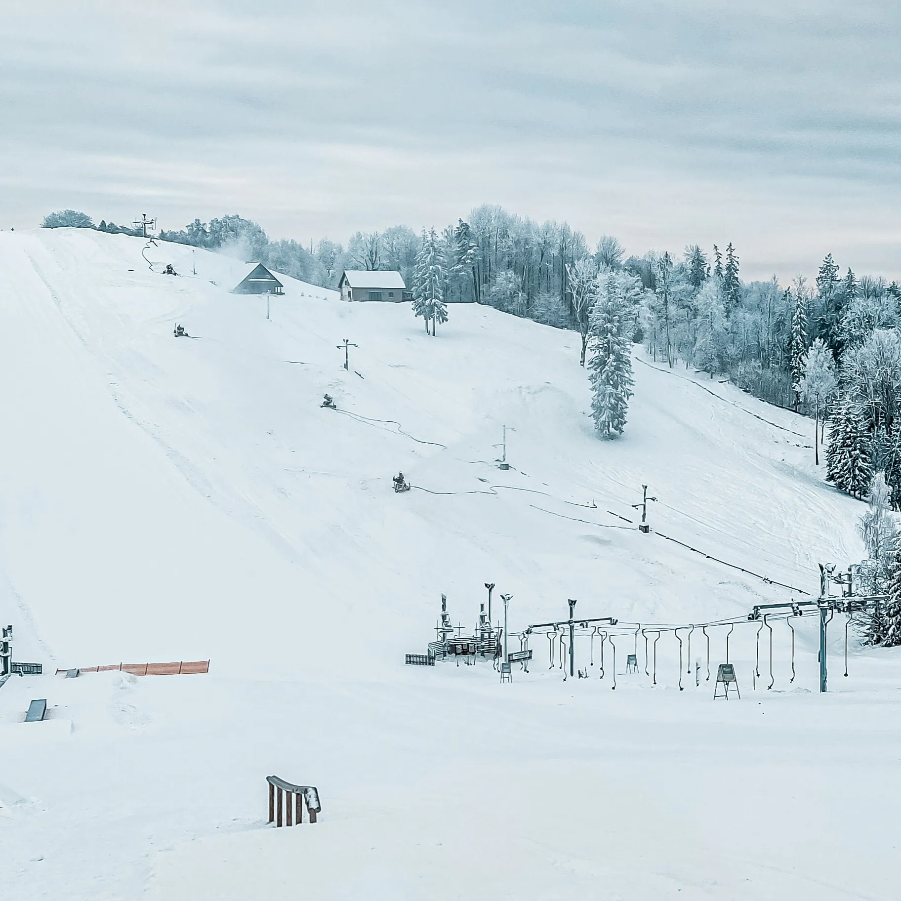 Žagarkalns Ski Base in Cēsis