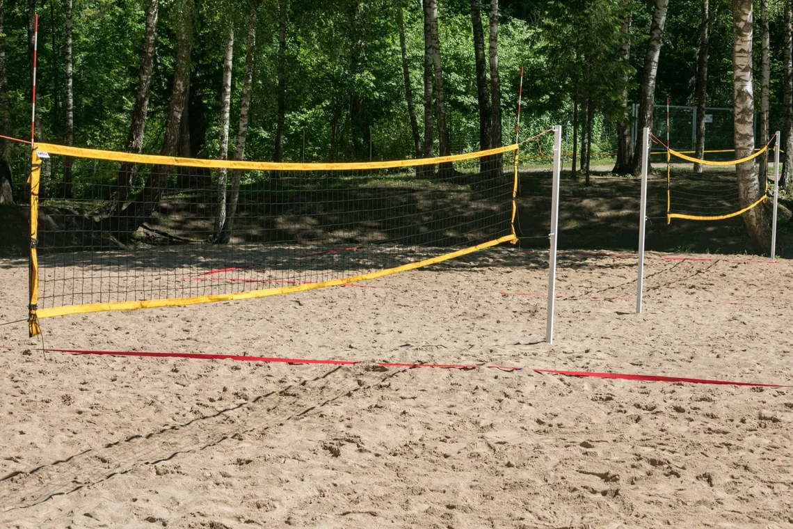 Neringa beach volleyball court