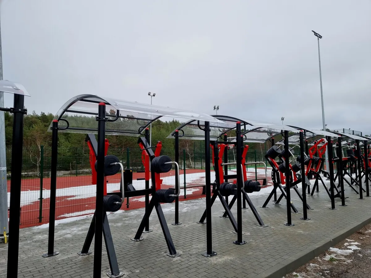 Āra trenažieru laukums Miško ielā Neringā