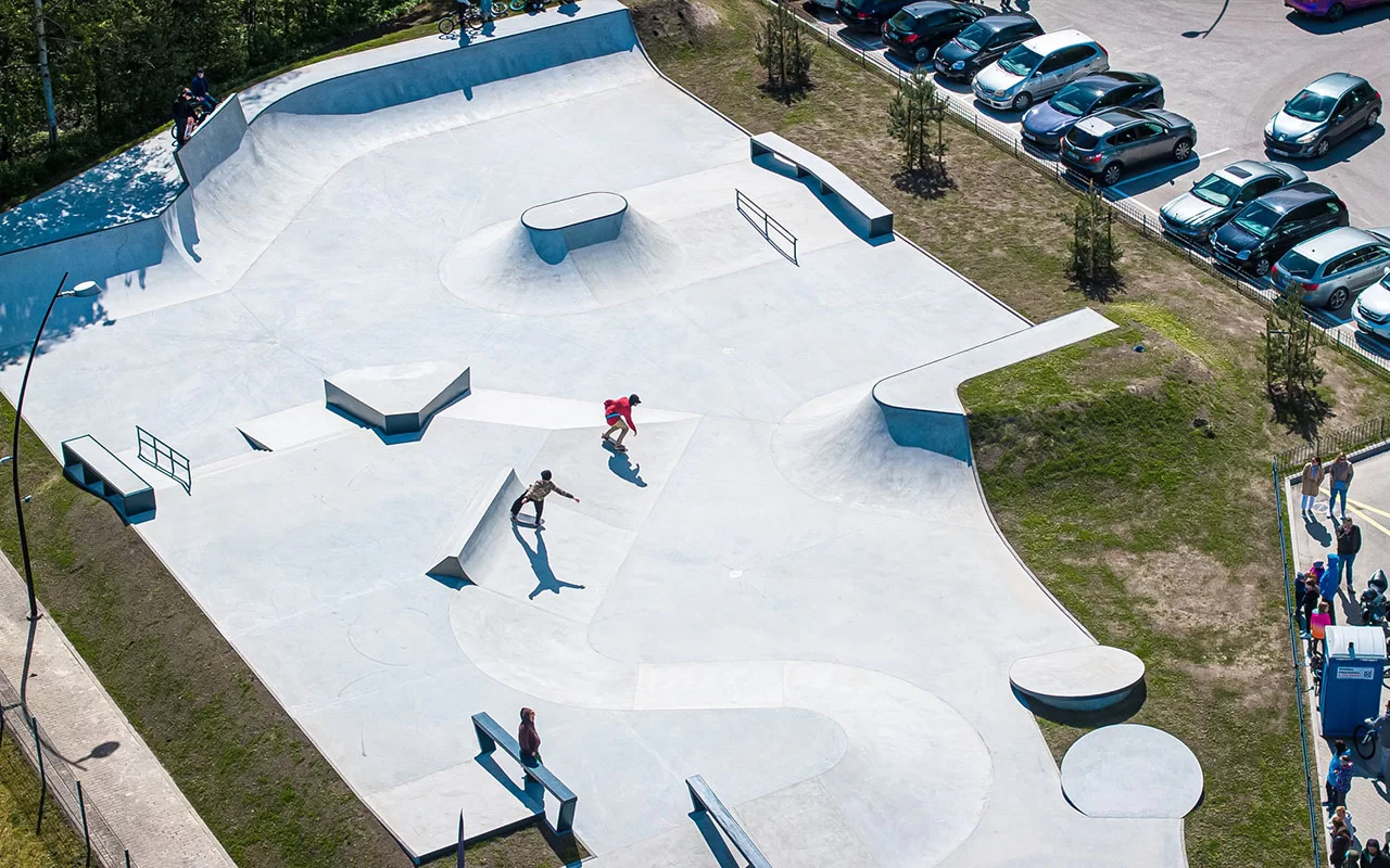 Skate plaza de Palanga