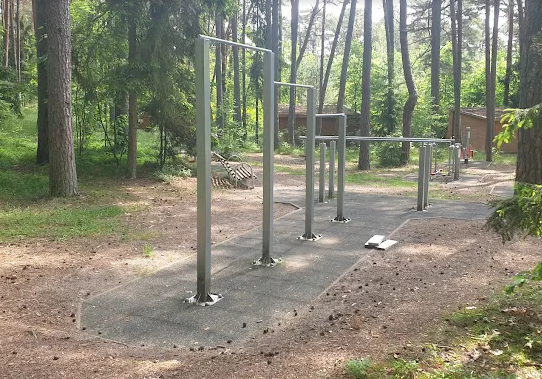 Area fitness all’aperto in via Miško a Neringa