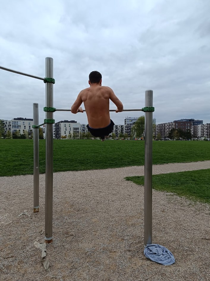 Area fitness all’aperto in via Svajonių a Vilnius
