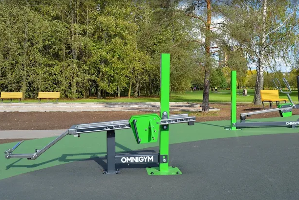 Outdoor Fitness Area on S. Žukausko Street in Kaunas