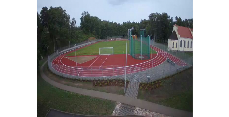 Stade du parc du château de Krāslava