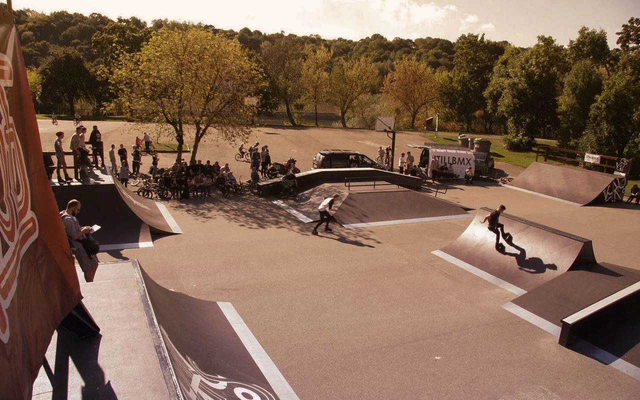 Santakos-Skatepark in Kaunas