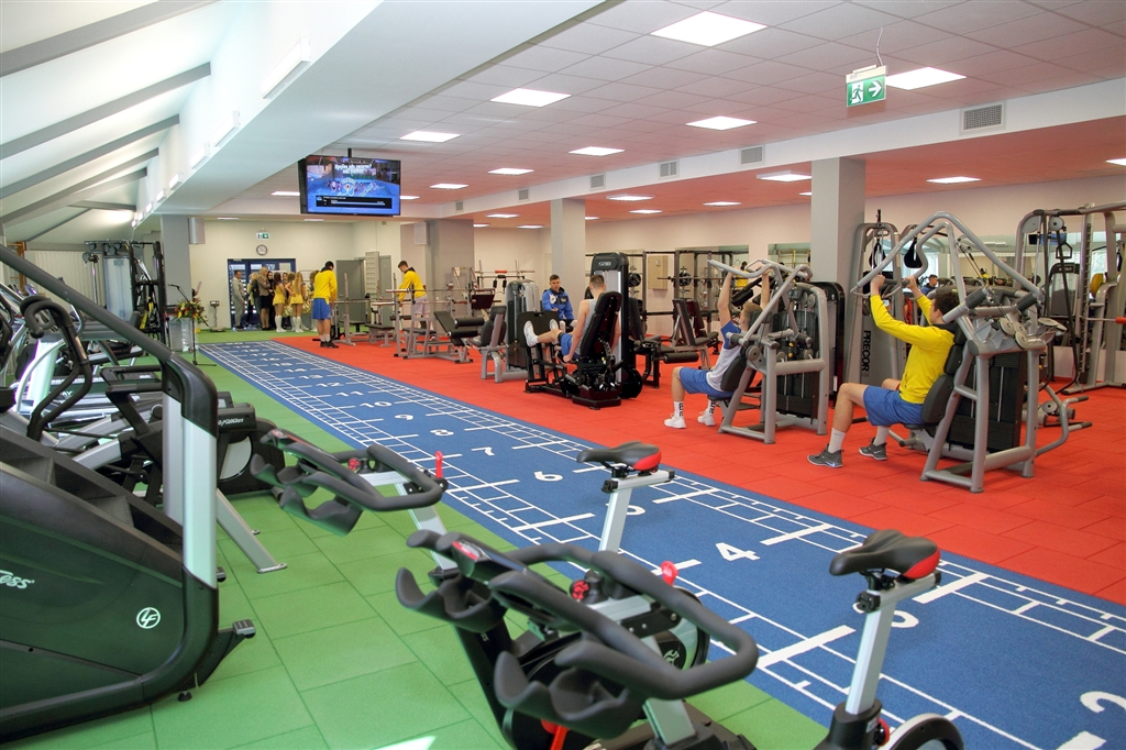 Salle d’athlétisme de la halle de basket OC Ventspils