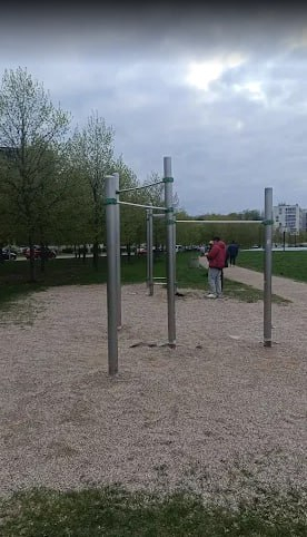 Area fitness all’aperto in via Svajonių a Vilnius