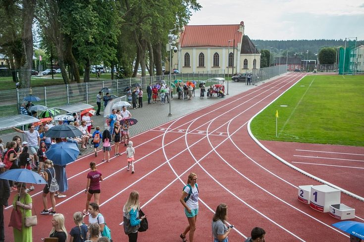 Krāslava Castle Park Stadium