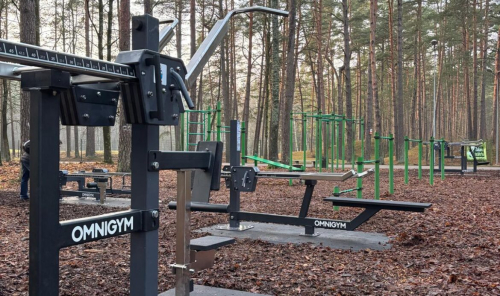 OMNIGYM Outdoor Gym in Jēkabpils Mežaparks