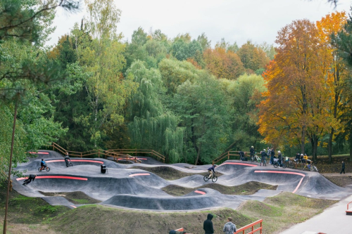 Baltā tilta skeitparks Viļņā