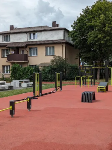 Street Workout Mažeikiai HQ treniņu vieta