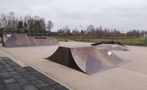 Saldus Skatepark on Jelgavas Street