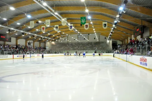 Pista de hielo cubierta de Daugavpils