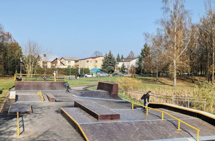 Pasvalys Skatepark on Panevėžio Street