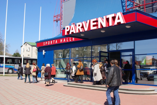 Pārventa Sports Complex in Ventspils