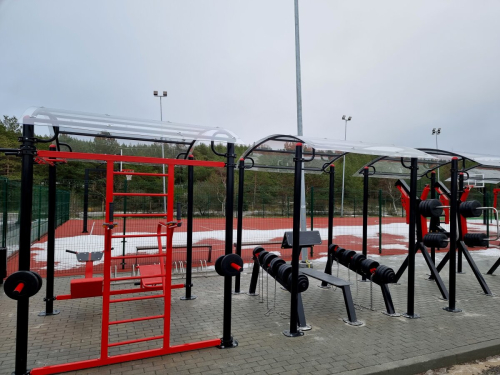 Area fitness all’aperto in via Miško a Neringa