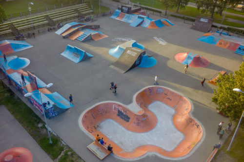 Ventspils Skatepark on Kuldīgas Street