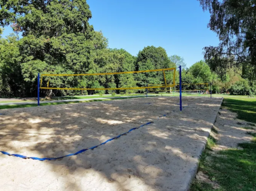 Cancha vóley playa parque Vingis