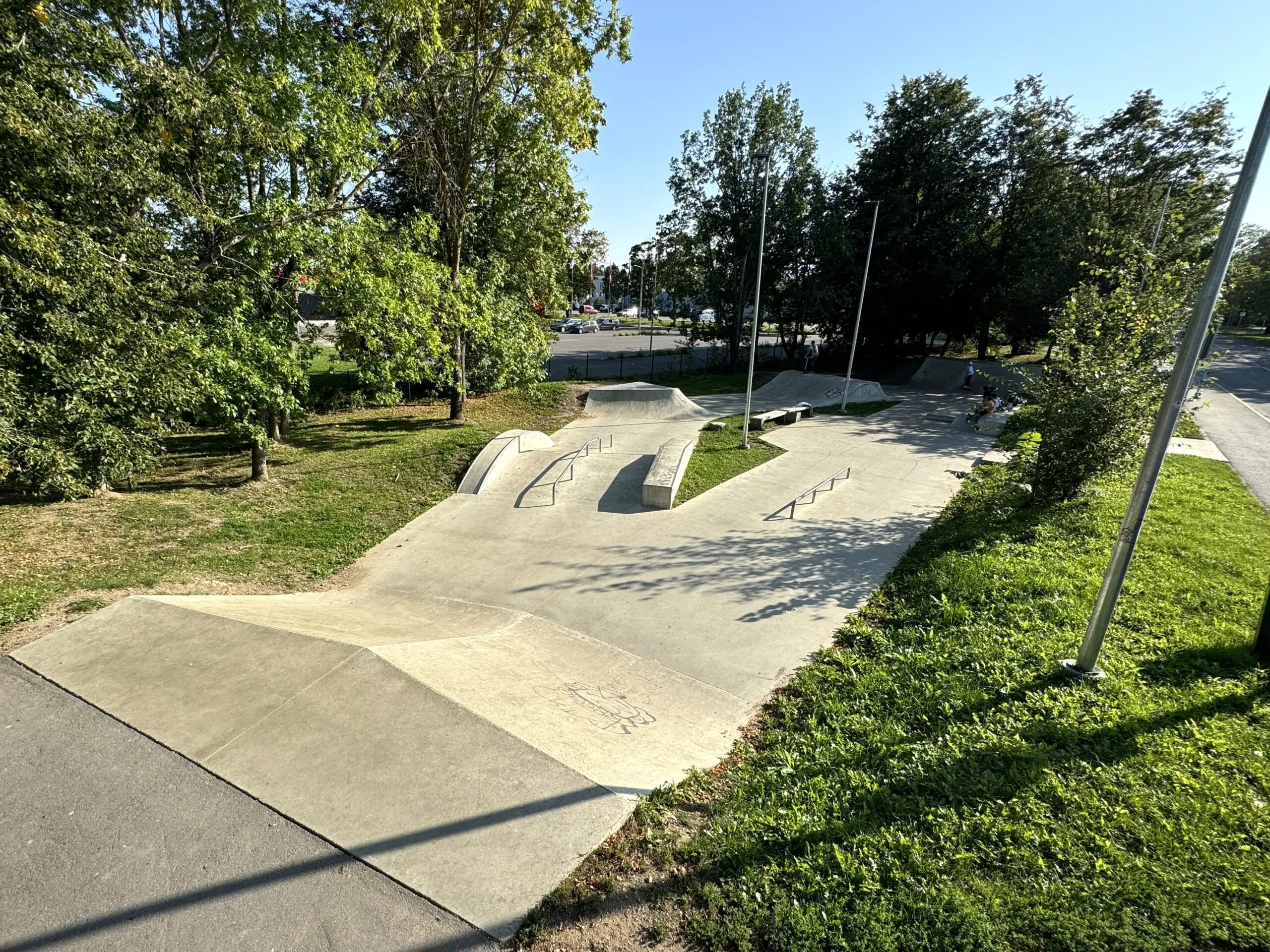 Jõhvi Skatepark on Tartu Road