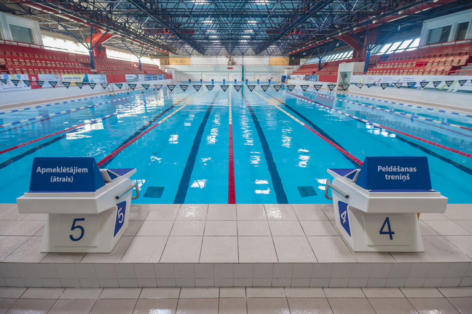 RTU Ķīpsala Swimming Pool in Riga