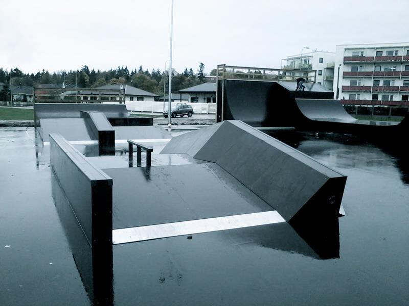 Skatepark w Tabasalu przy strefie stadionu
