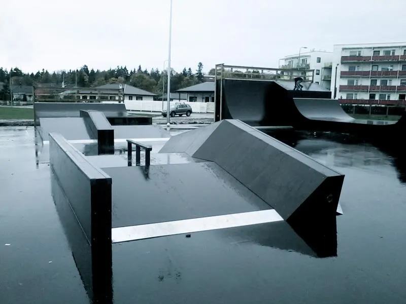 Skatepark de Tabasalu junto a la zona del estadio