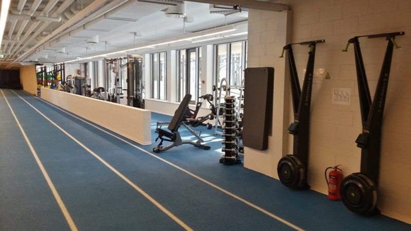 Salle de sport du Rannastaadion de Pärnu