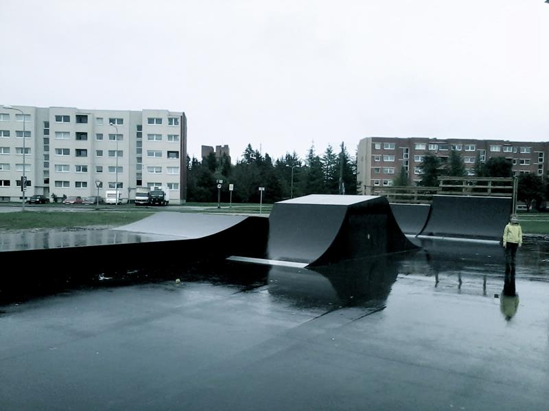 Skatepark w Tabasalu przy strefie stadionu