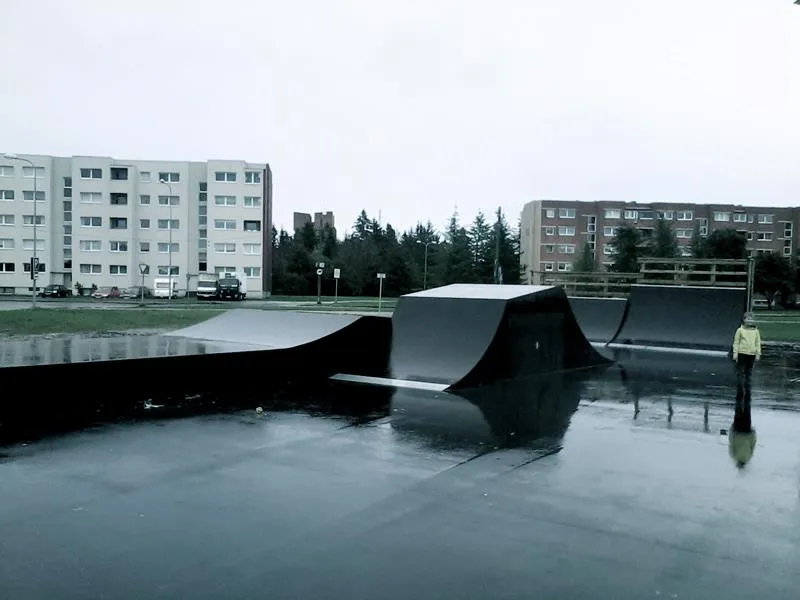 Skatepark de Tabasalu junto a la zona del estadio