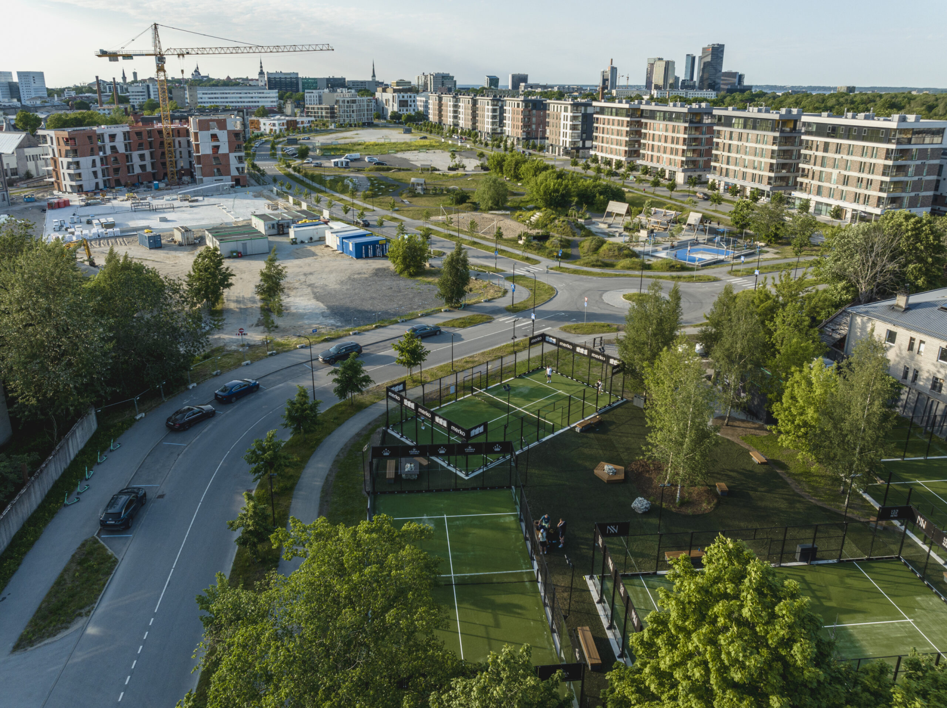 Padelsquare Uus-Veerenni Padel Club in Tallinn