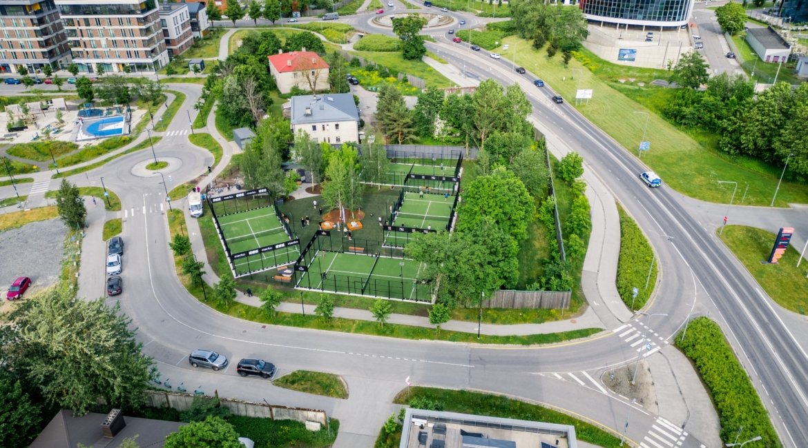 Padelsquare Uus-Veerenni Padel Club in Tallinn