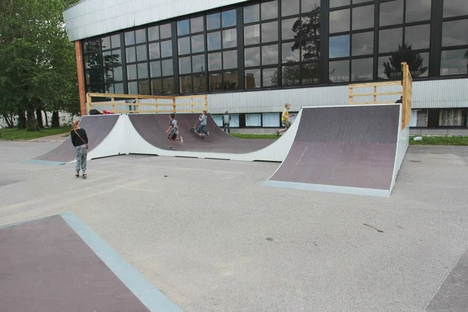 Skatepark Sillamäe nahe der Kesk-Straße