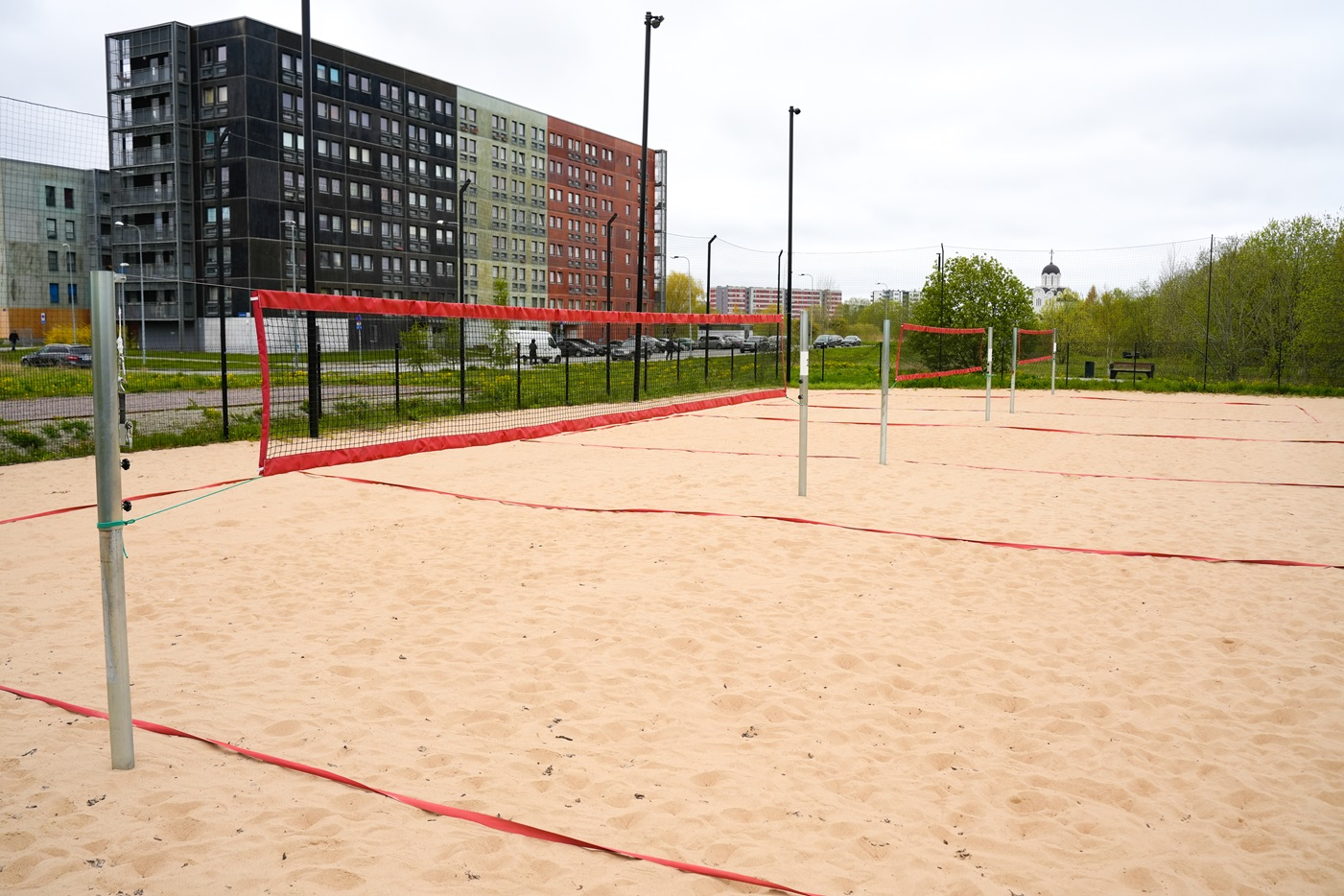 Boisko do siatkówki plażowej Tondiraba w Tallinnie