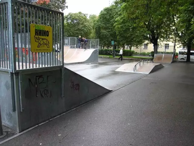 Police Park Skatepark in Tallinn